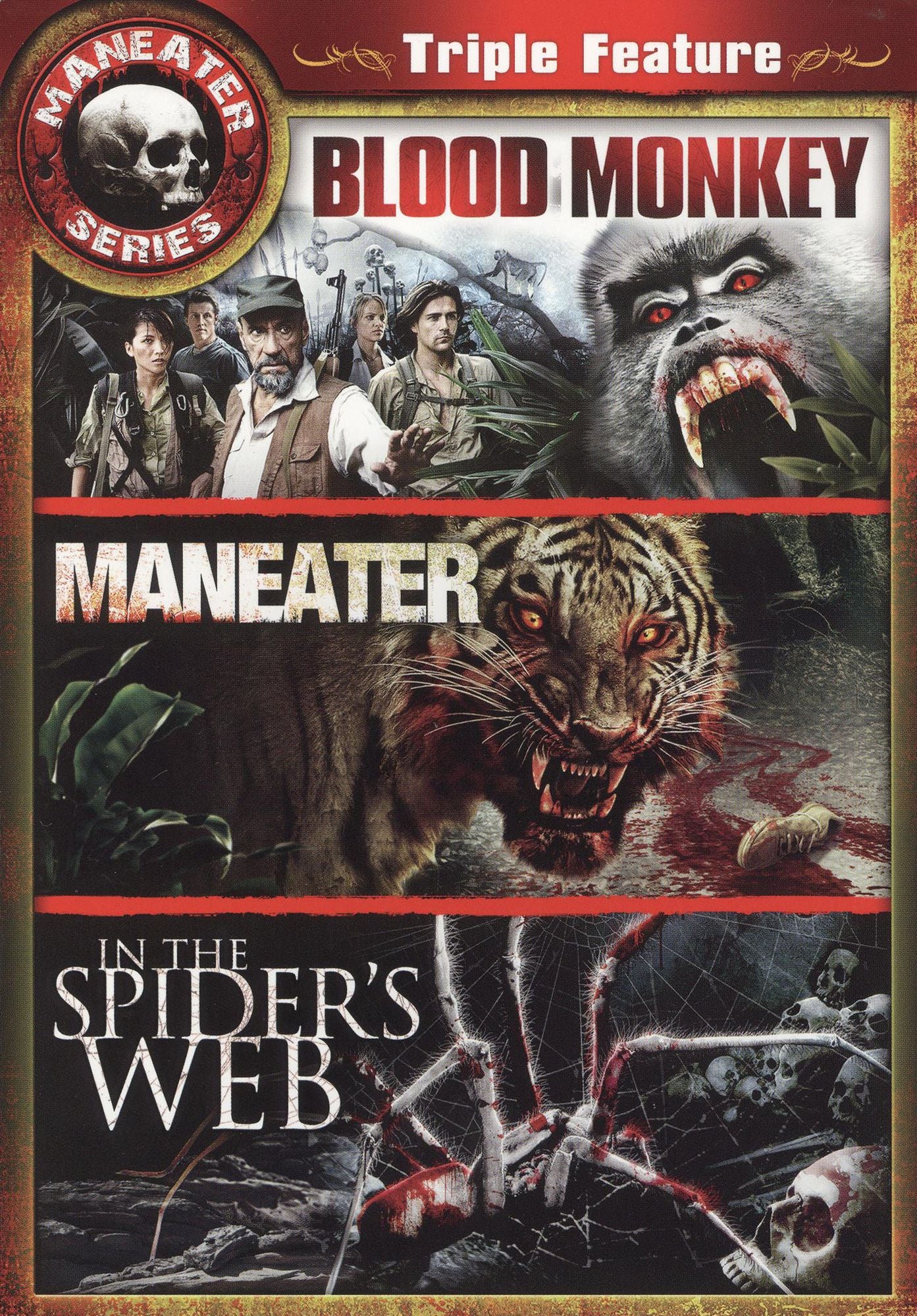 Maneater Series: Maneater/In the Spider's Web/Blood Monkey [3 Discs]