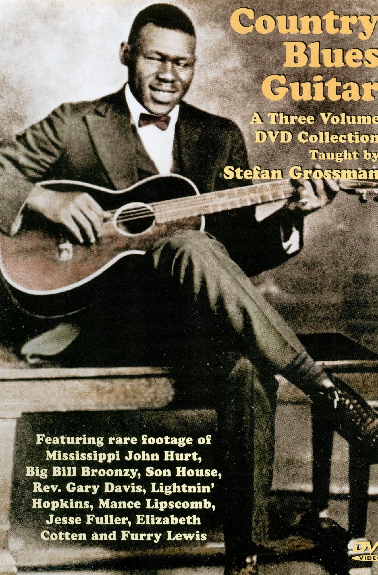 Stefan Grossman: Country Blues Guitar - A Three Volume DVD Collection [3 Discs]