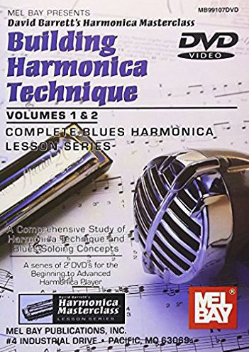 David Barrett's Harmonica Masterclass: Building Harmonica Technique, Vols. 1 & 2 [2 Discs]