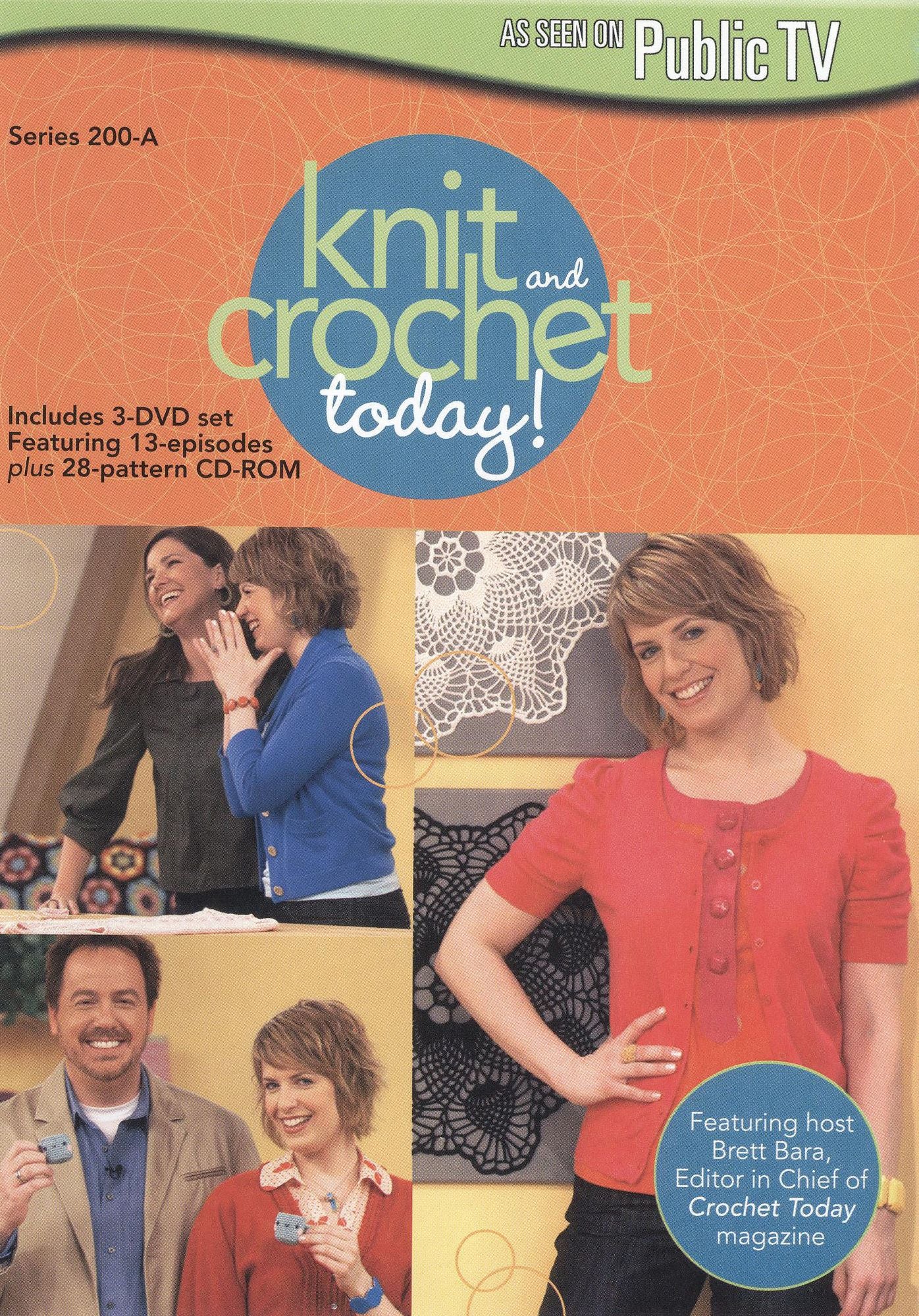 Knit and Crochet Today!: Series 200-A [4 Discs] [DVD/CD-Rom]