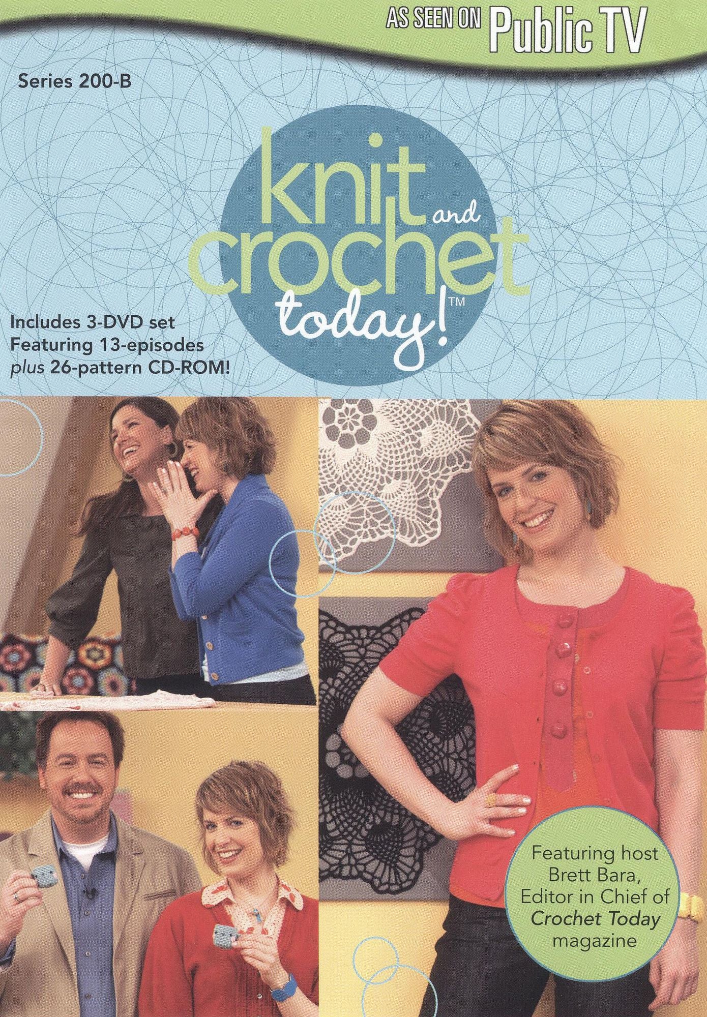 Knit and Crochet Today!: Set 2 [4 Discs] [DVD/CD-Rom]