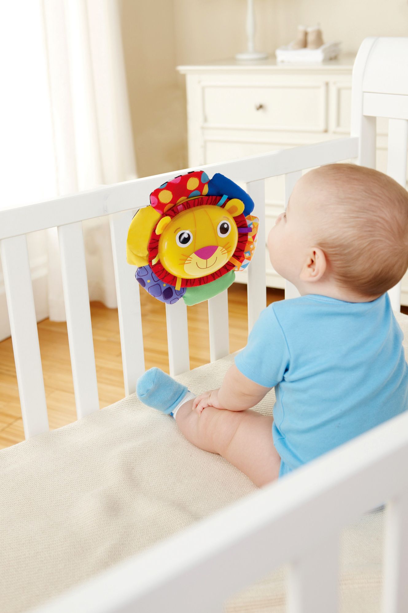 Lamaze Logan the Lion Crib Soother