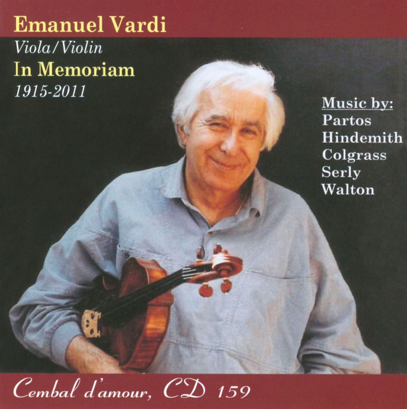 Emanuel Vardi, Viola/Violin: In Memoriam, 1915-2011