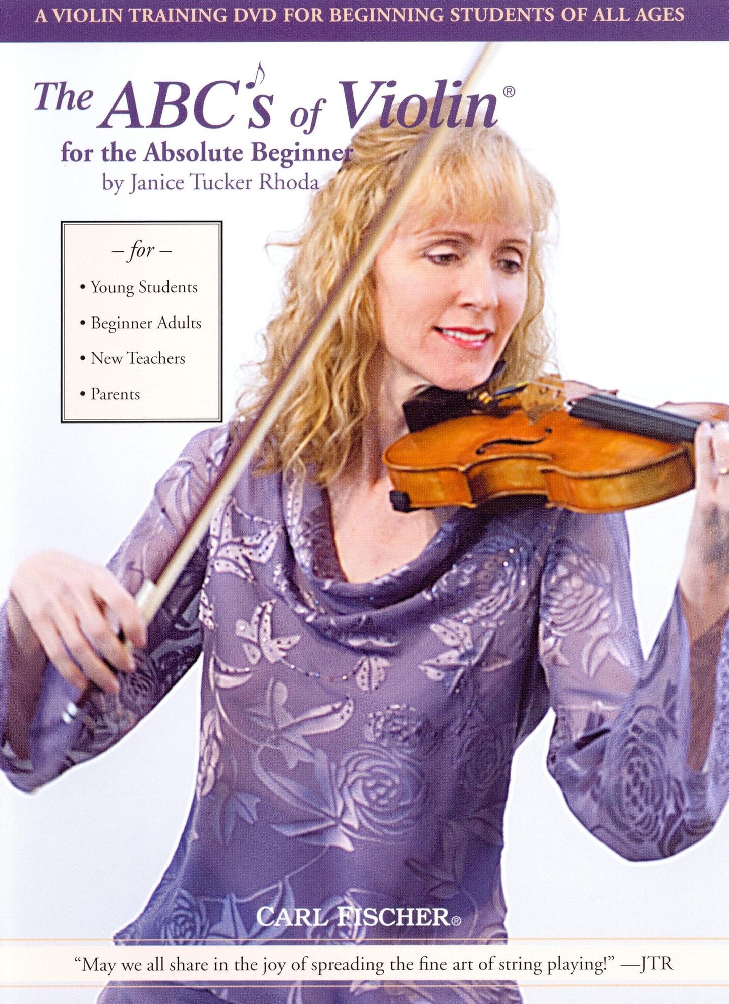 Janice Tucker Rhoda: The ABC's of Violin for the Absolute Beginner