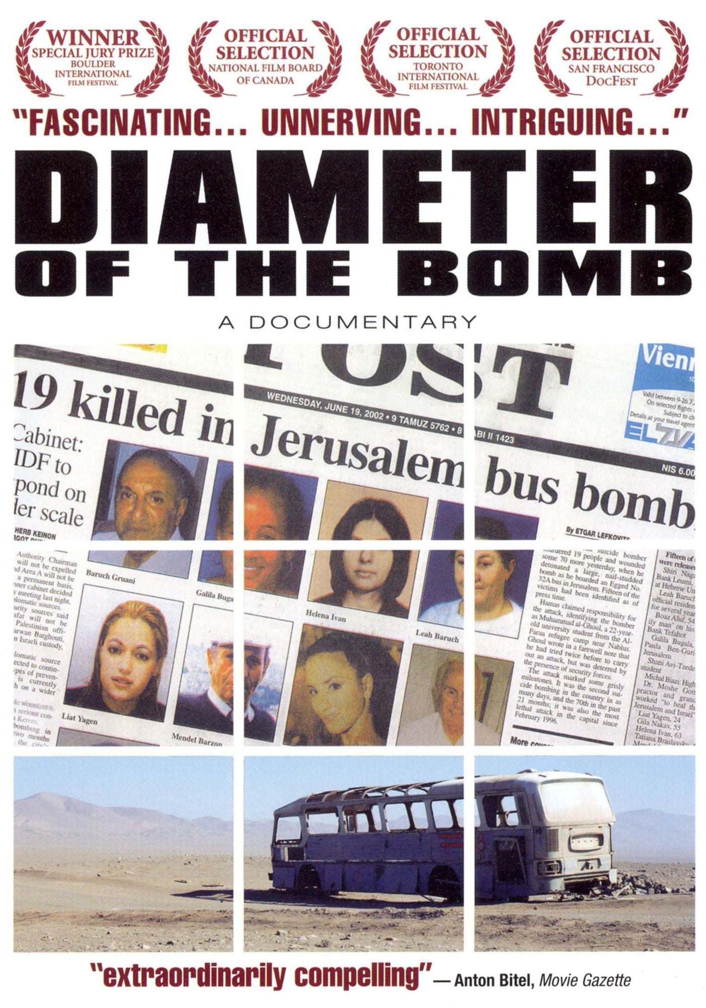 Diameter of the Bomb