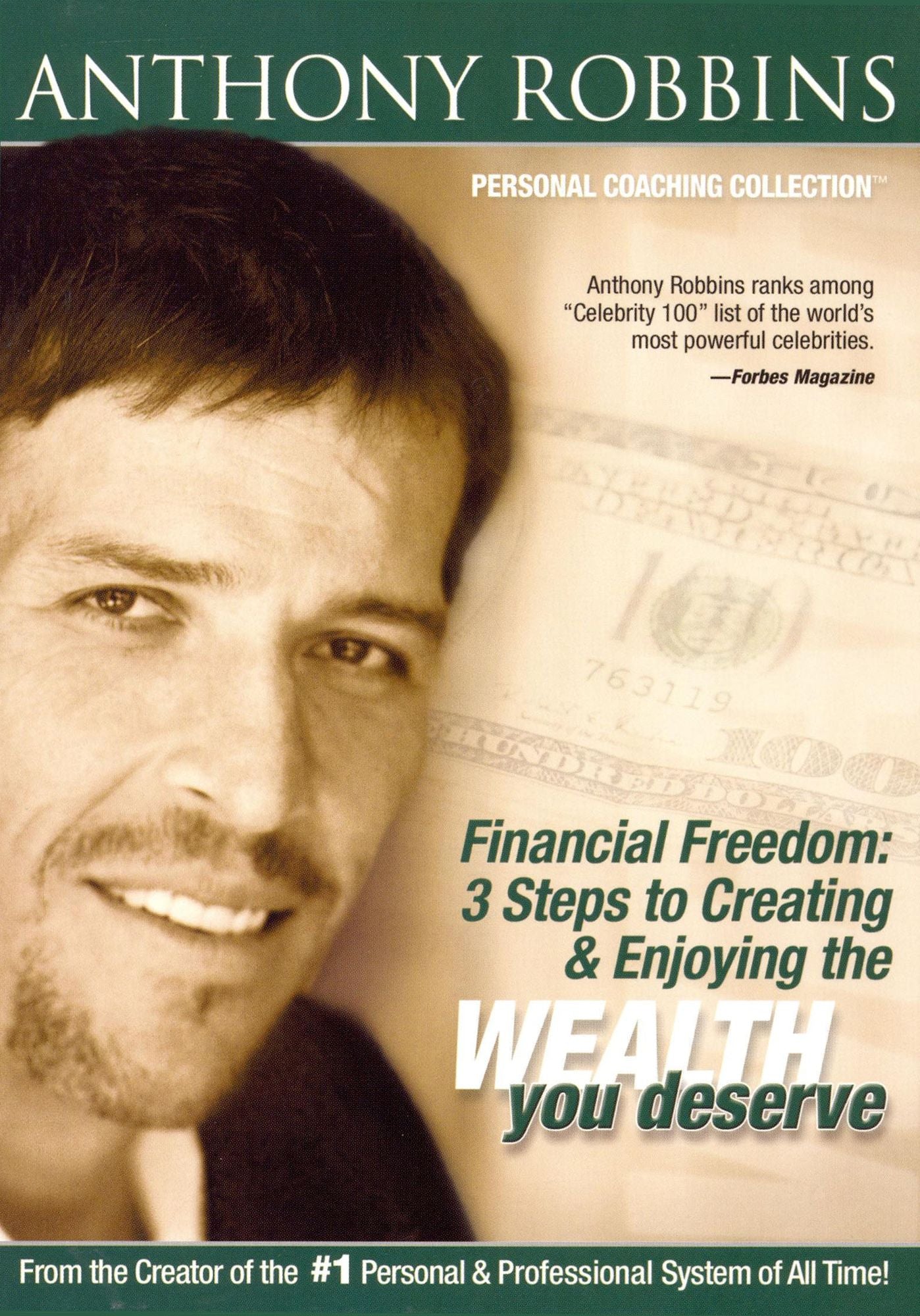 Anthony Robbins: Financial Freedom - 3 Steps to Creating & Enjoying the Wealth You Deserve [DVD/CD]
