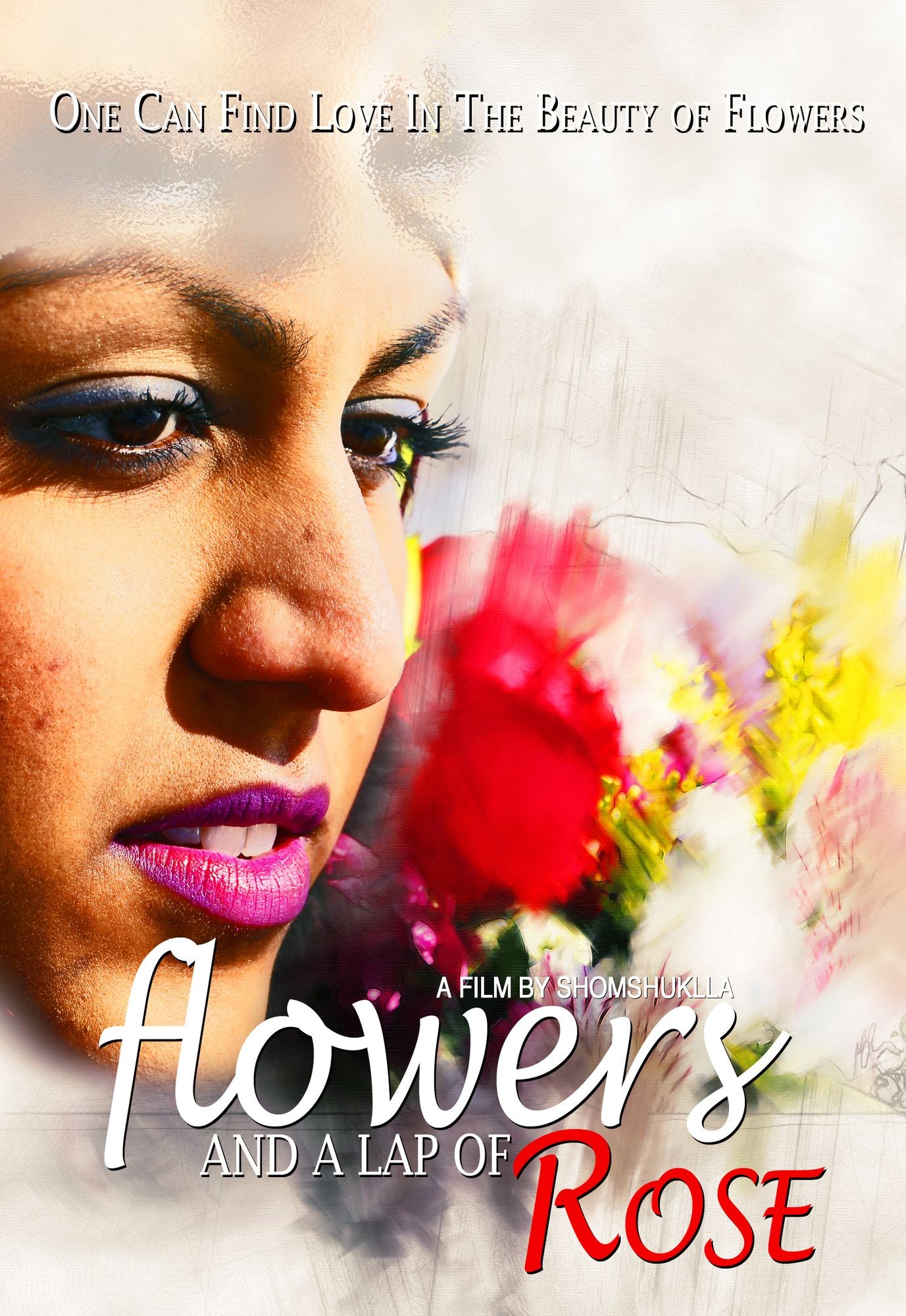 Flowers & Lap Of A Rose