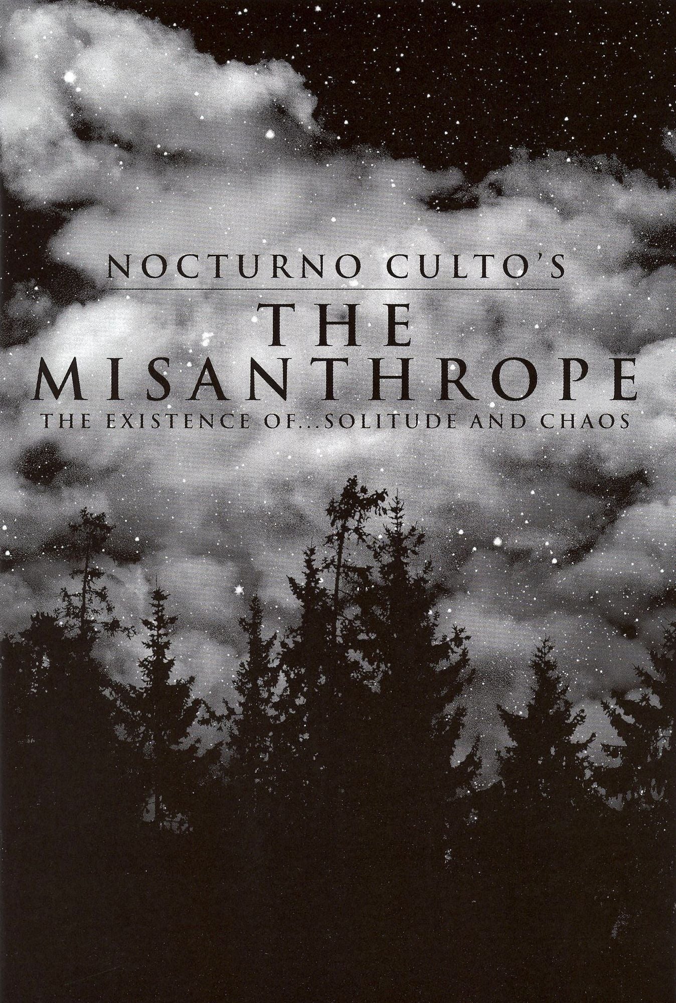 Nocturno Culto: The Misanthrope [DVD/CD]