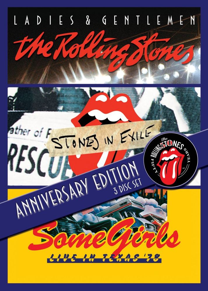 The Rolling Stones: Ladies & Gentlemen/Stones in Exile/Some Girls: Live in Texas [3 Discs]