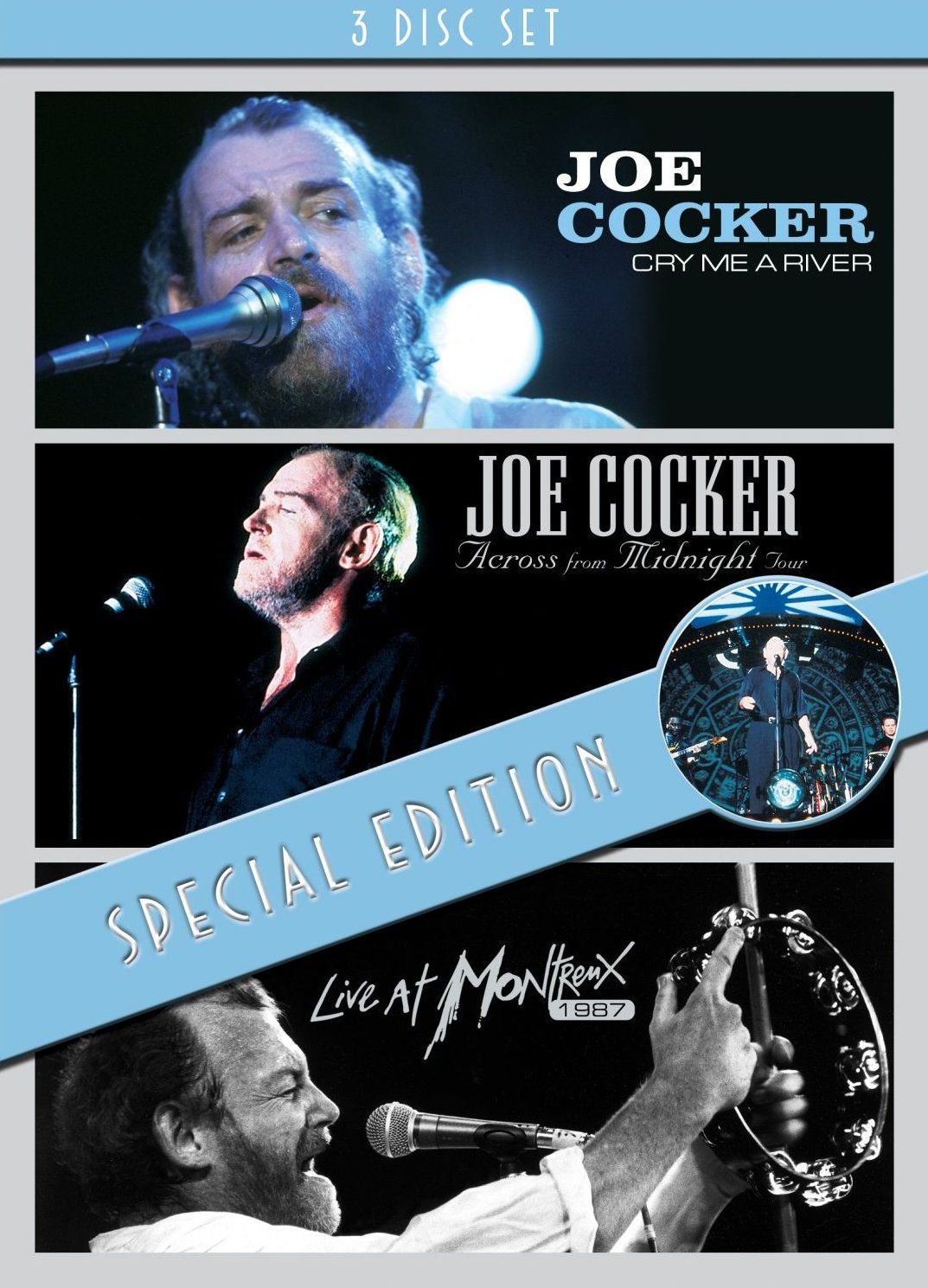 Joe Cocker: Cry Me A River/across From Midnight/live At Montreux, 1987