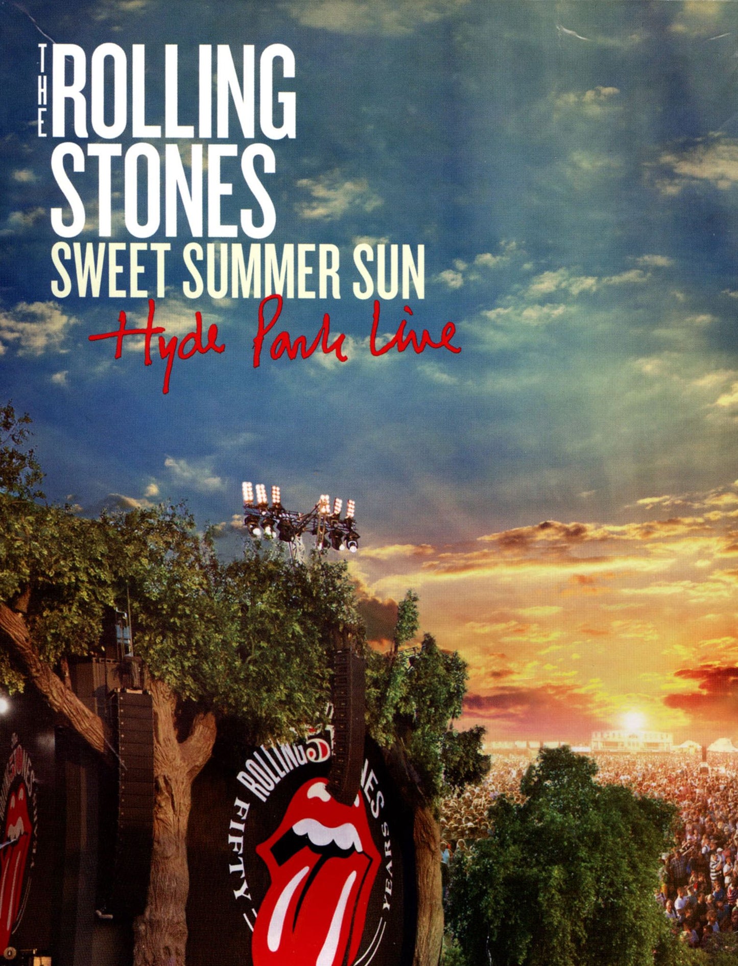 The Rolling Stones: Sweet Summer Sun - Hyde Park Live [With T-shirt]