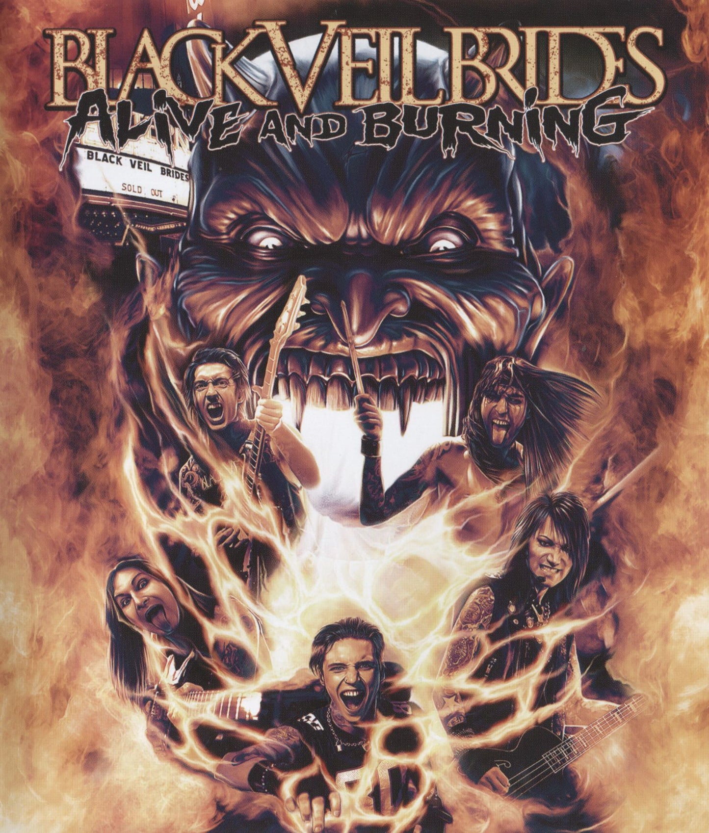 Black Veil Brides: Alive and Burning