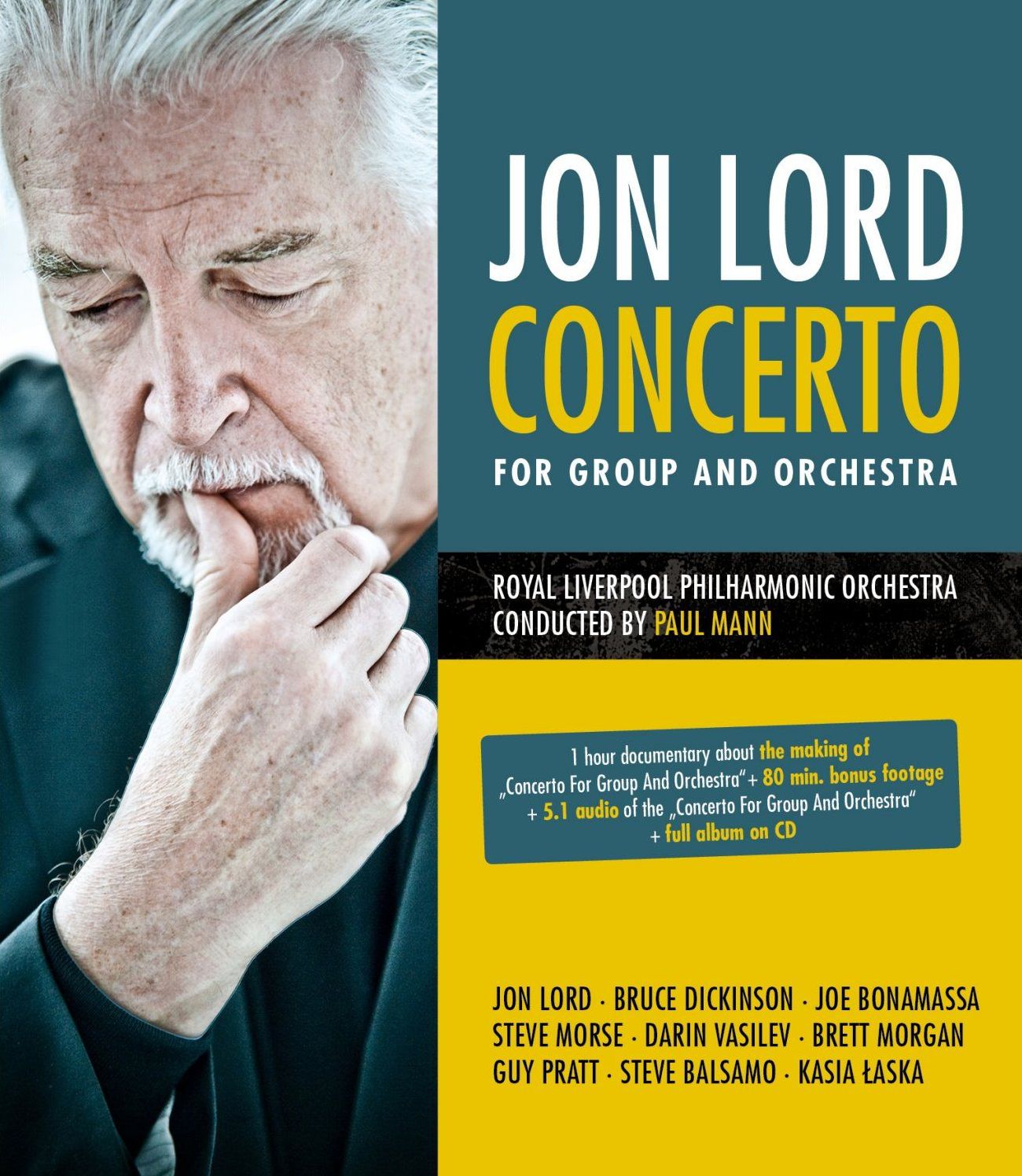 Jon Lord/royal Liverpool Philharmonic Orchestra: Concerto For Group And Orchestra
