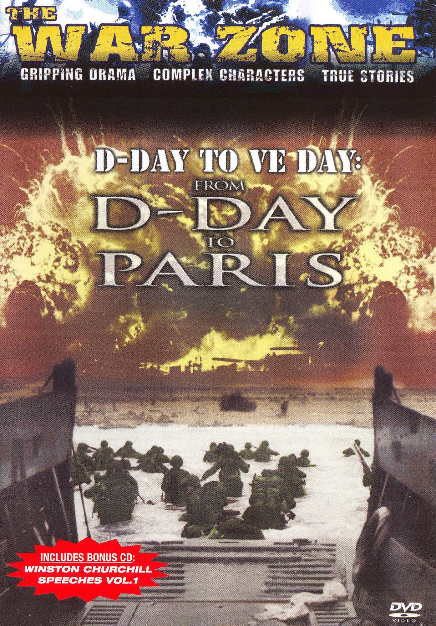 The War Zone: D-Day to Paris [DVD/CD]