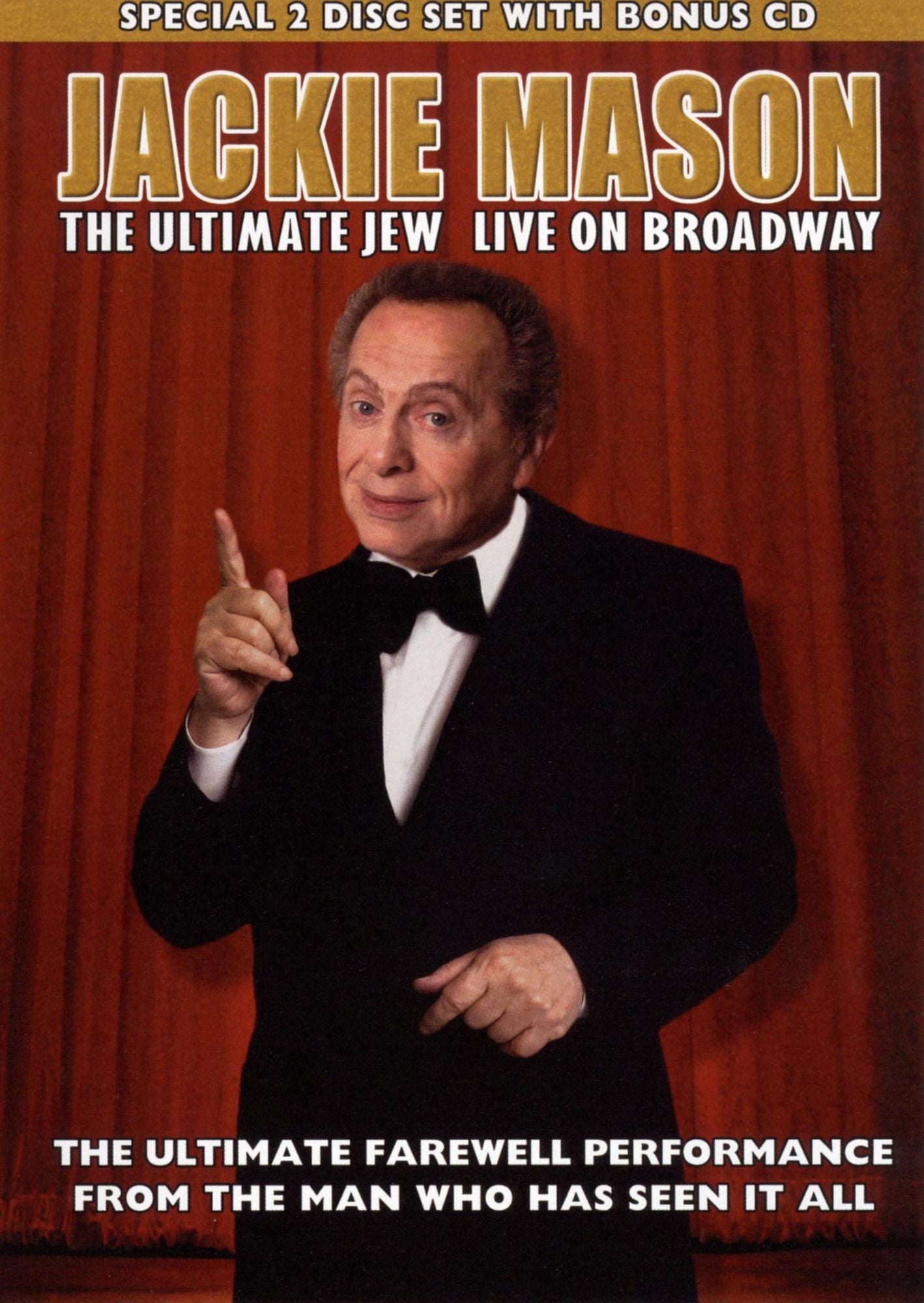 Jackie Mason: The Ultimate Jew [DVD/CD]