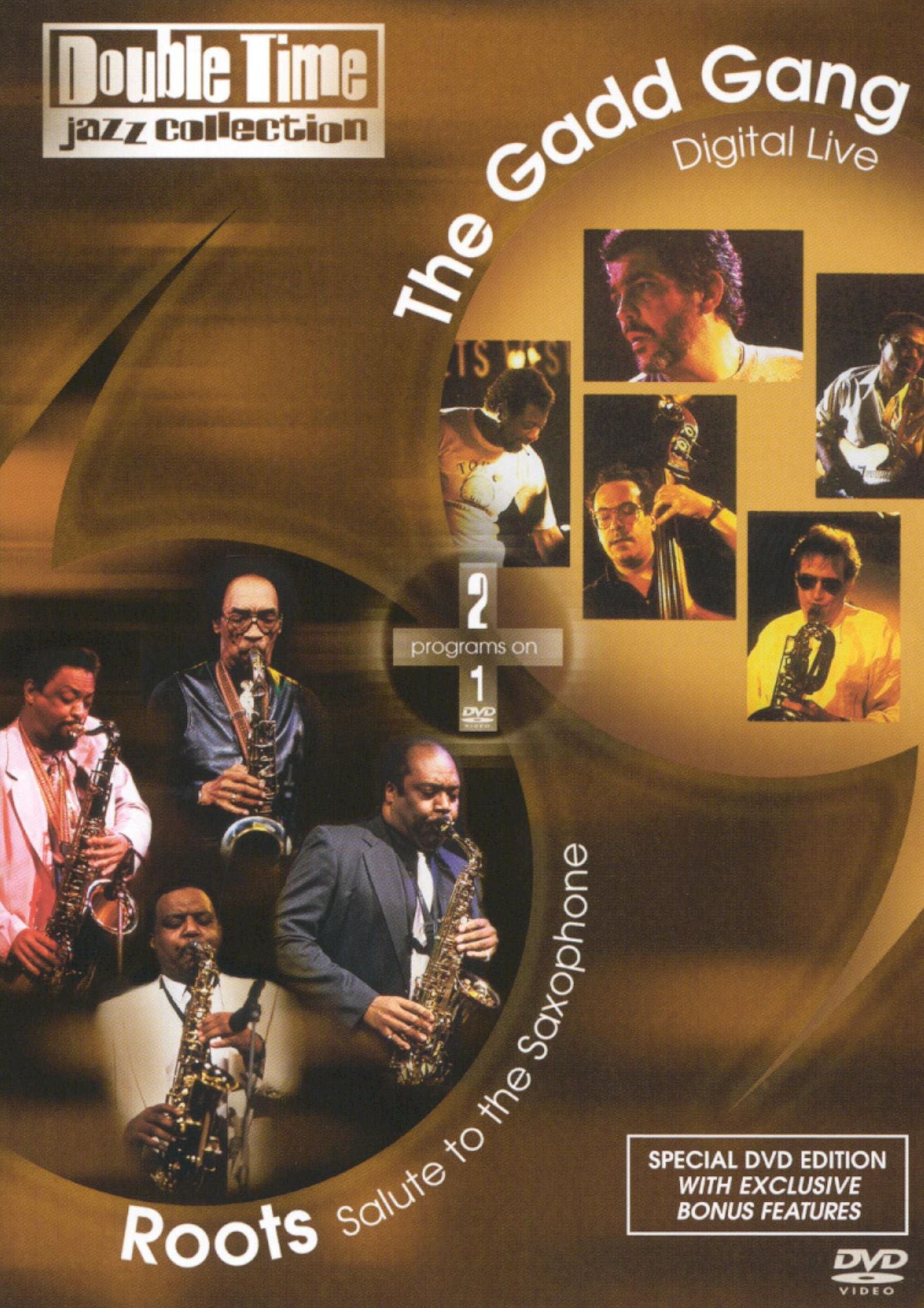 Double Time Jazz Collection 5: Roots - Salute to the Saxophone/The Gadd Gang - Digital Live