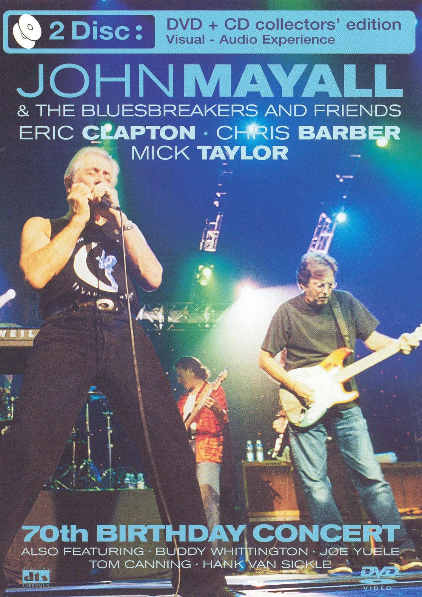 John Mayall & the Bluesbreakers and Friends: 70th Birthday Concert [DVD/CD