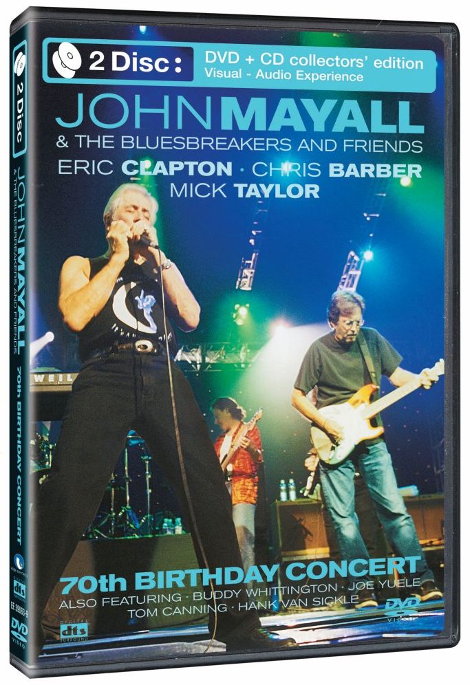 John Mayall & the Bluesbreakers and Friends: 70th Birthday Concert [DVD/CD