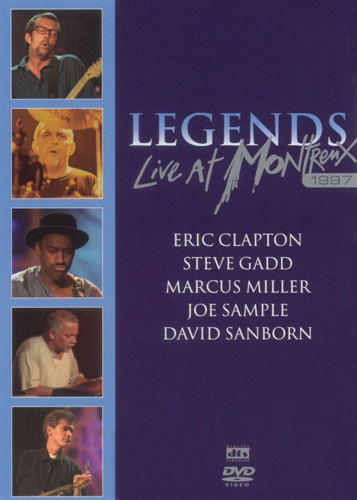 Legends: Live at Montreux 1997 - Clapton/Gadd/Miller/Sample/Sanborn