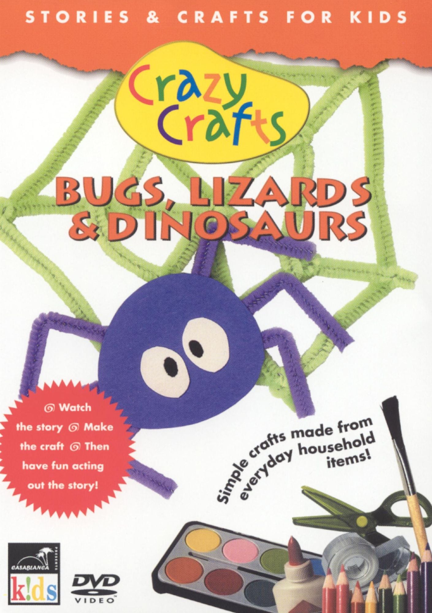 Crazy Crafts: Bugs, Lizards & Dinosaurs