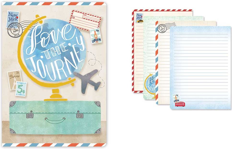 Love the Journey Soft Cover Lined Journal 6.25" x 8.25"