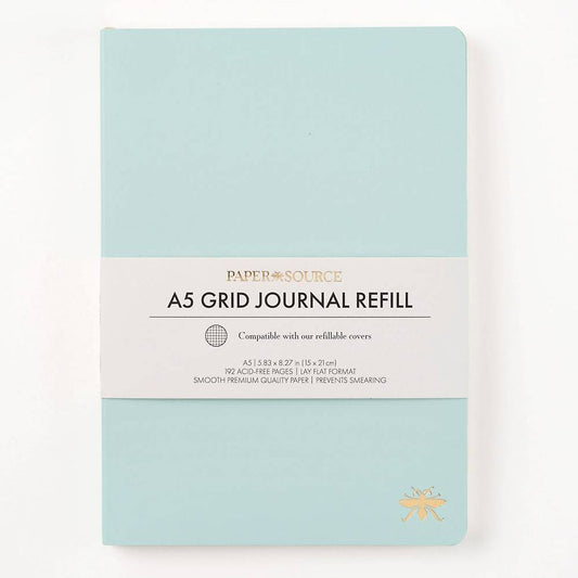 Paper Source A5 Journals Pages - Gridded