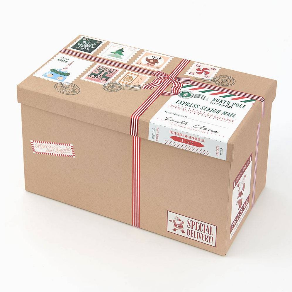 XL Santa Mail Gift Box 11.5x6.5x6.5