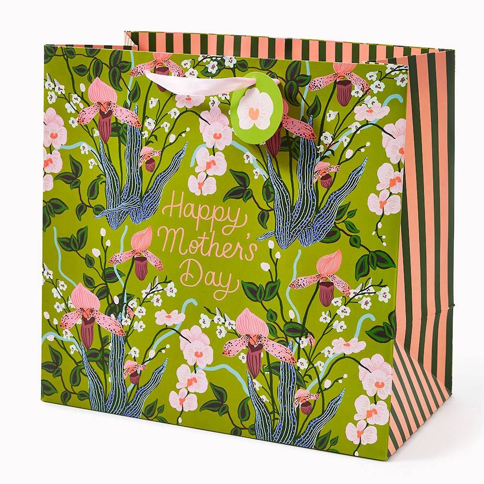 LRG Orchid Garden Gift Bag