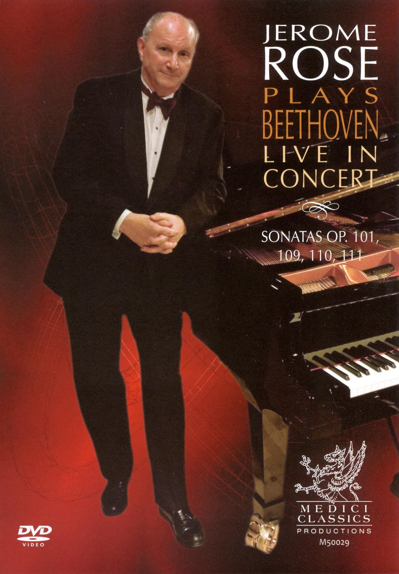 Jerome Rose Plays Beethoven: Live in Concert - Sonatas Op. 101, 109, 110, 111