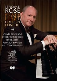Jerome Rose Plays Liszt: Live in Concert