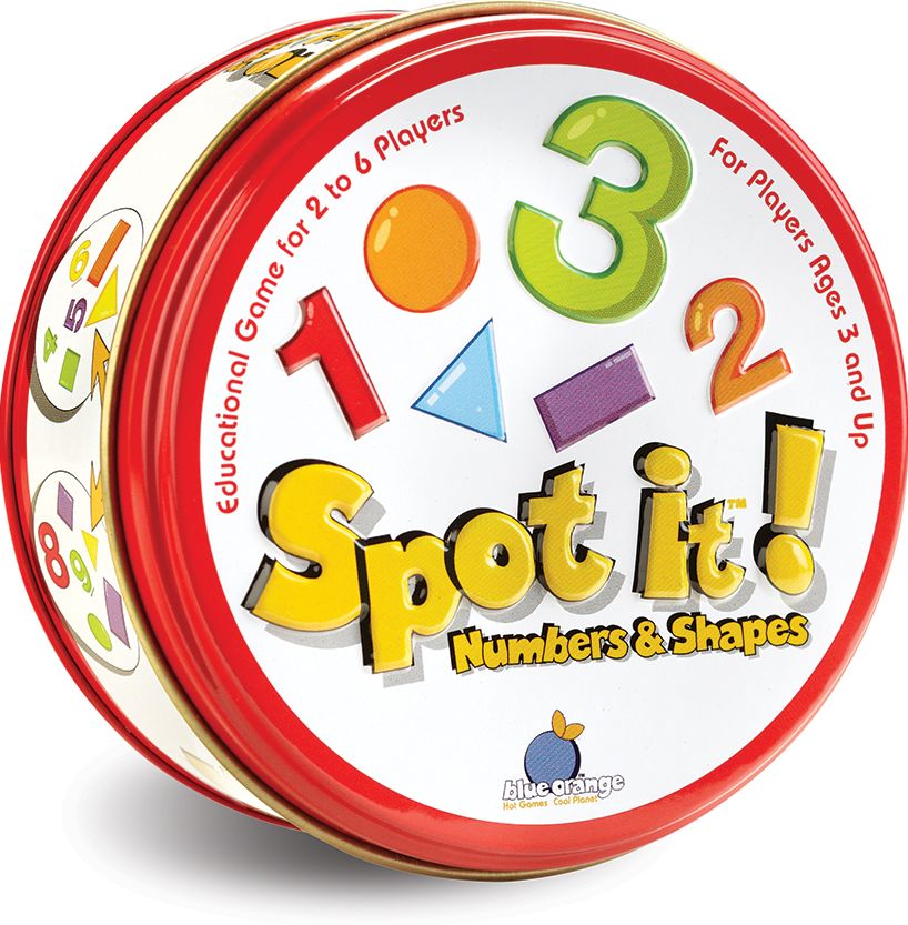 Spot It! Numbers & Shapes