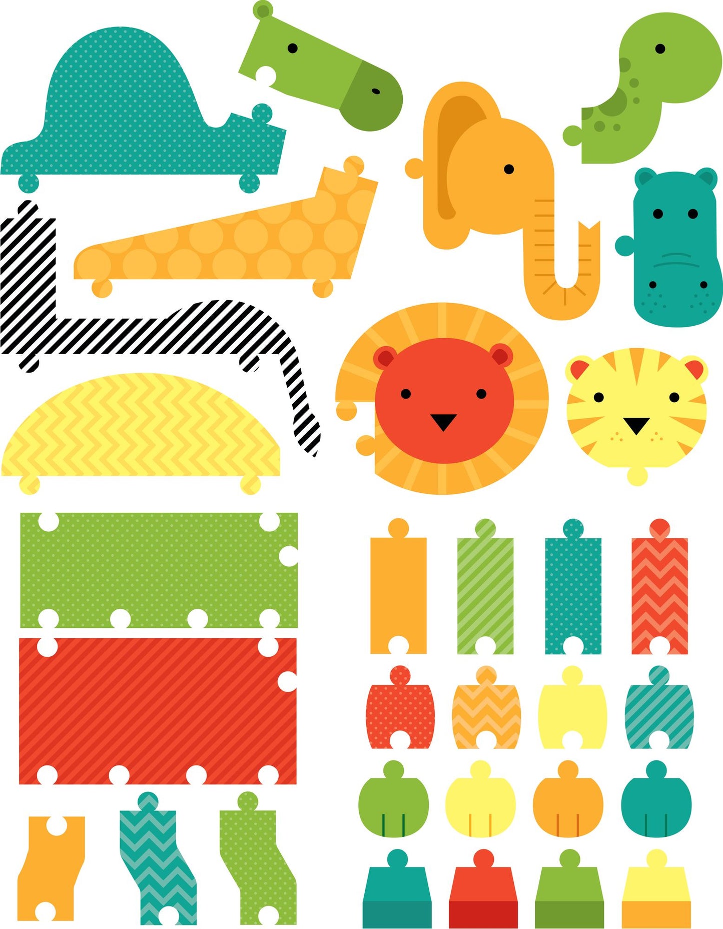 Puzzle Play: Zoo 37 pc puzzle
