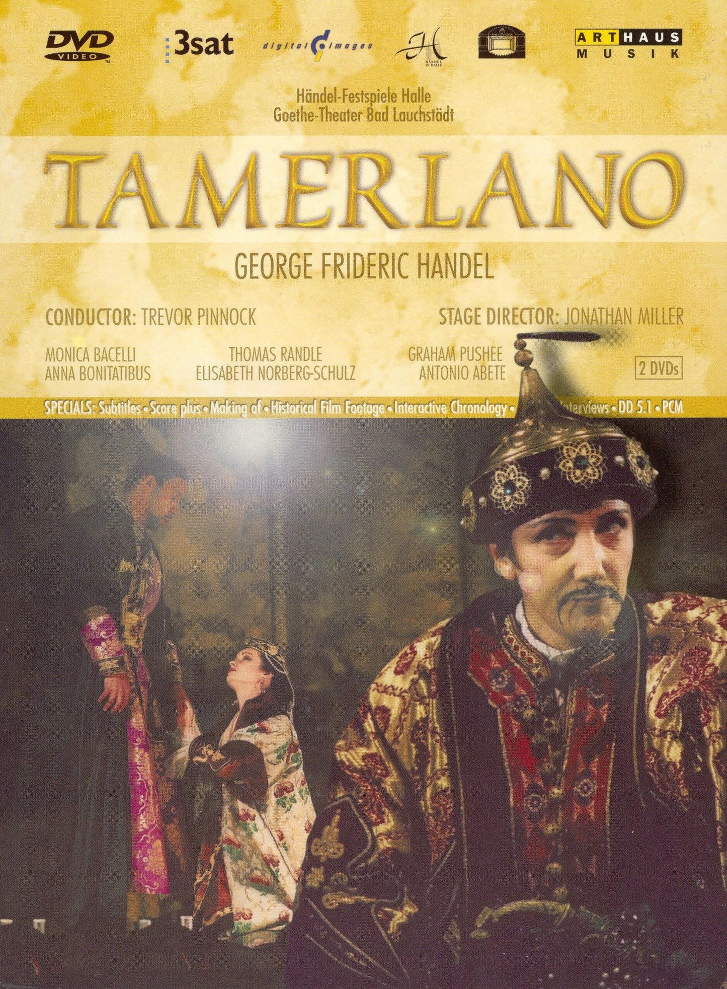 Tamerlano [2 Discs]