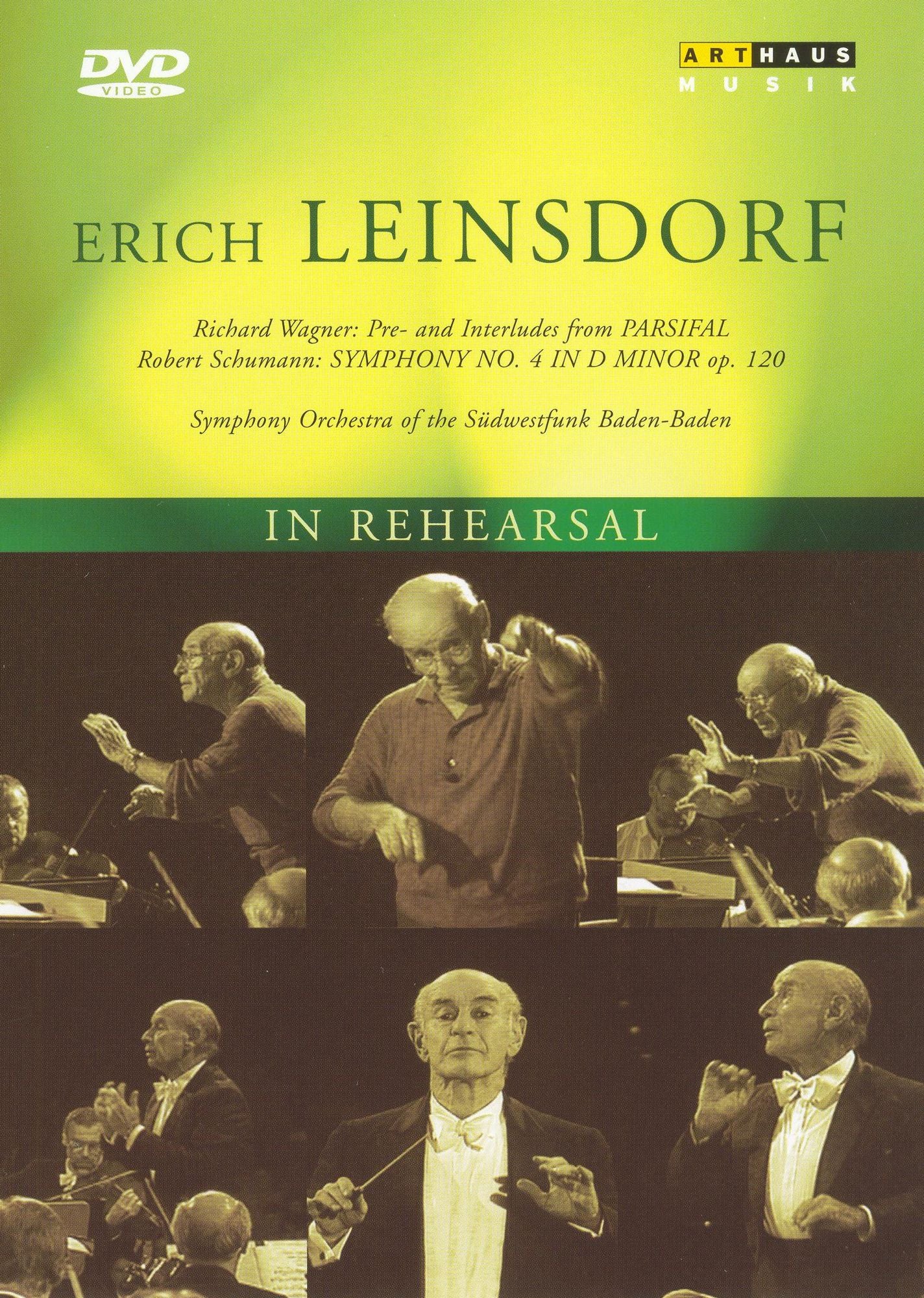 Erich Leinsdorf In Rehearsal
