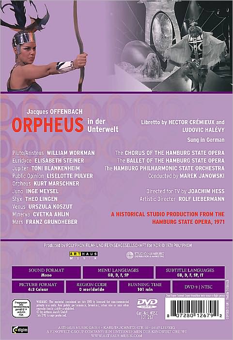 Orpheus in Der Unterwelt