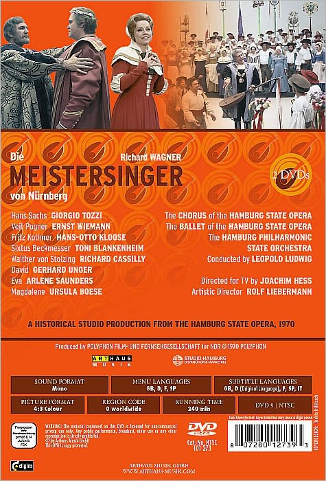 Die Meistersinger Von Nurnberg [2 Discs]