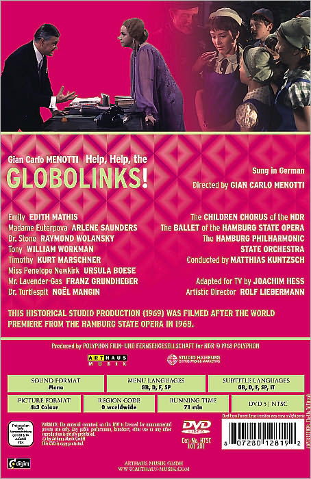 Menotti - Help Help the Globolinks!: An Opera for Children