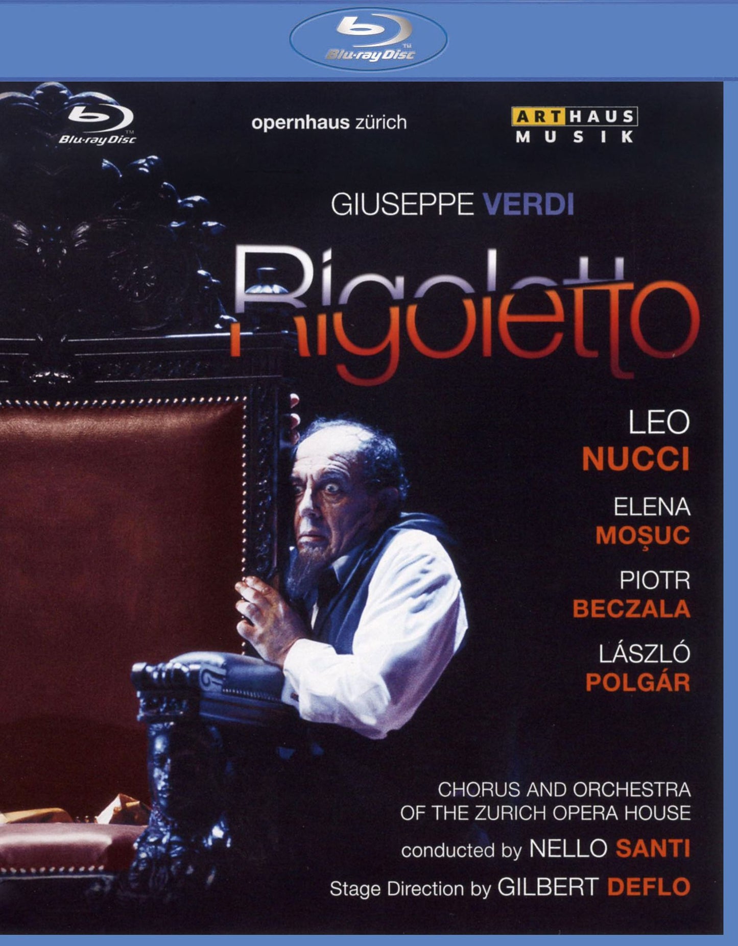 Verdi: Rigoletto (Santi, Orch. Of the Zurich Opera House) [Blu-ray]