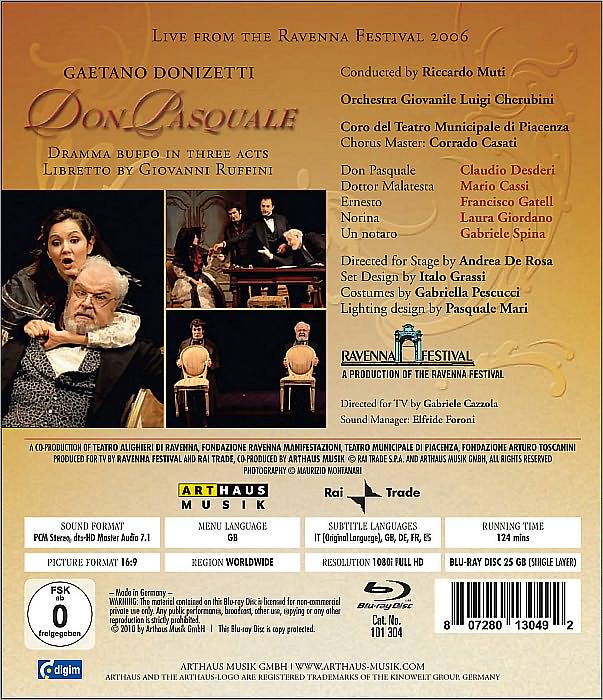 Don Pasquale [Blu-ray]