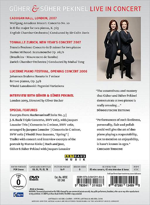 Guher and Suher Pekinel: Live in Concert