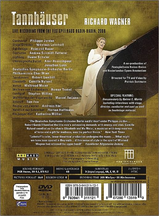 Wagner: Tannhauser - Festspielhaus Baden-Baden
