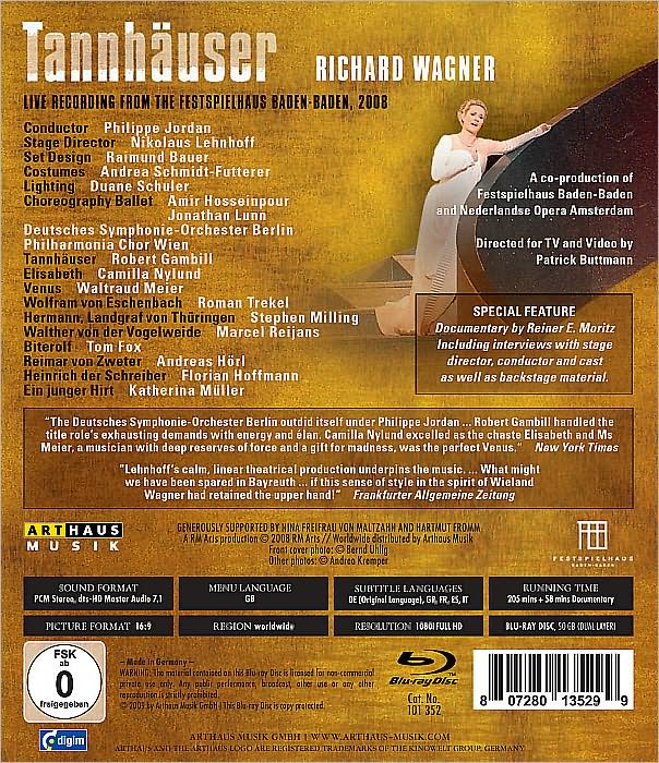 Tannhauser [Blu-ray]