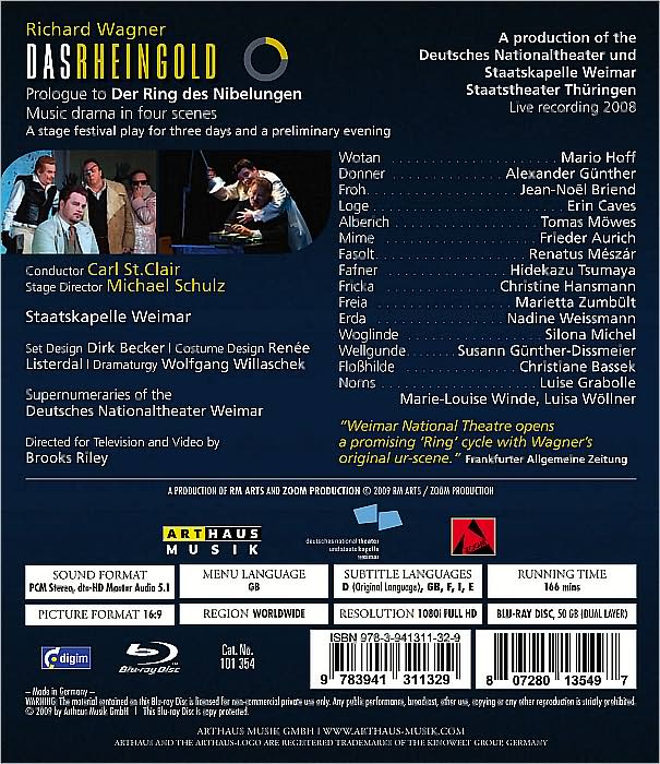 Das Rheingold [Blu-ray]