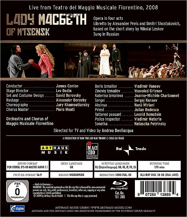 Lady MacBeth of Mtsensk [Blu-ray]