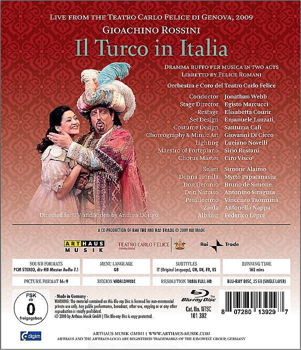 Il Turco in Italia [Blu-ray]