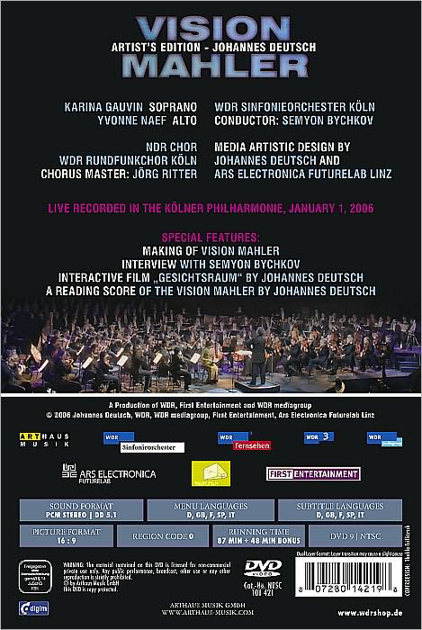 Vision Mahler [2 CDs & DVD]
