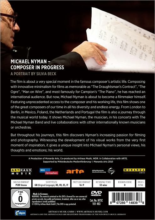 Michael Nyman: Composer in Progress