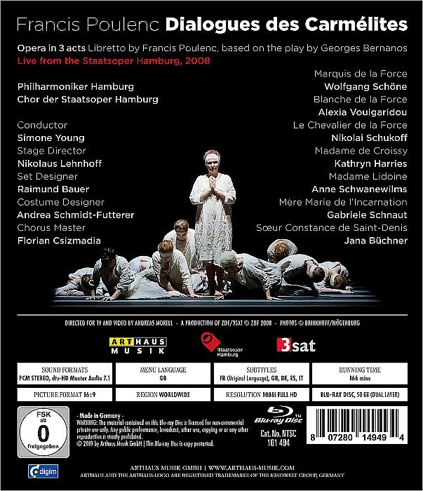 Dialogues des Carmelites [Blu-ray]