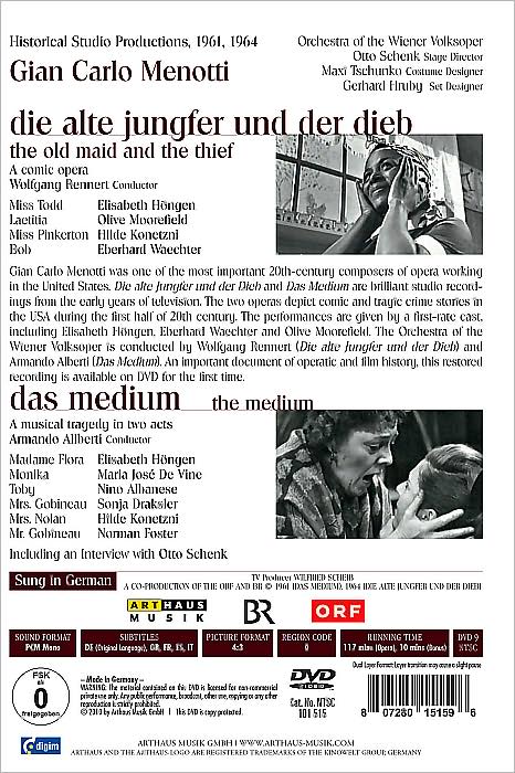 Menotti - Die Alte Jungfer Und Der Dieb