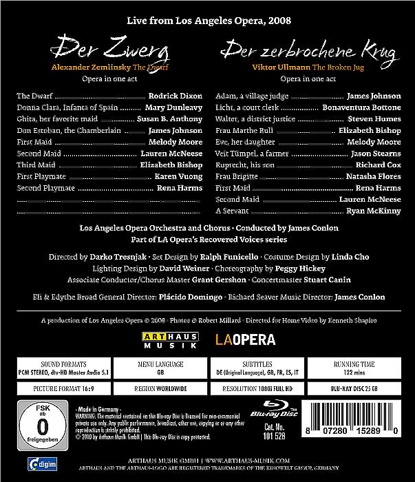 Der Zwerg/Der Zerbrochene Krug [Blu-ray]